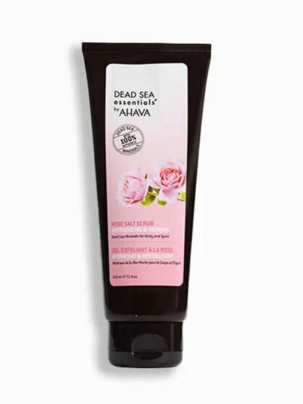 Ahava Dead Sea Essentials Rose Salt Scrub 200 ML NEW Sealed
